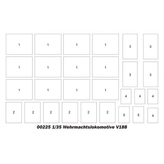 1/35 Wehrmachtslokomotive V188 1/35 Wehrmachtslokomotive V188