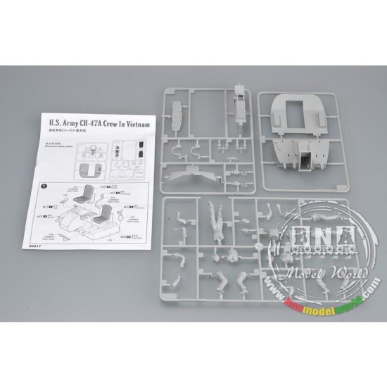 1/35 US Army CH-47 Crew in Vietnam (4 Figures) 1/35 US Army CH-47 Crew in Vietnam (4 Figures)