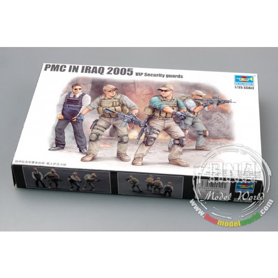 1/35 PMC in Iraq 2005--VIP Security Guards (4 Figures) 1/35 PMC in Iraq 2005--VIP Security Guards (4 Figures)