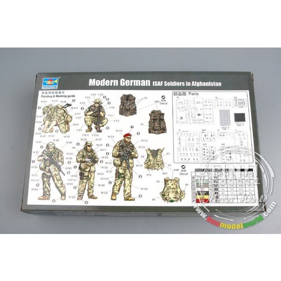 1/35 Modern German ISAF Soldiers in Afghanistan (5 Figures) 1/35 Modern German ISAF Soldiers in Afghanistan (5 Figures)