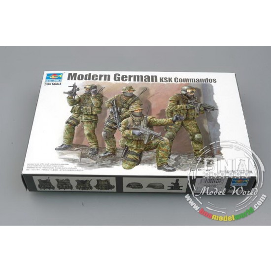 1/35 Modern German KSK Commandos (4 Figures) 1/35 Modern German KSK Commandos (4 Figures)