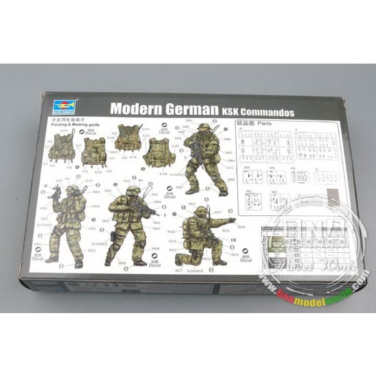 1/35 Modern German KSK Commandos (4 Figures) 1/35 Modern German KSK Commandos (4 Figures)
