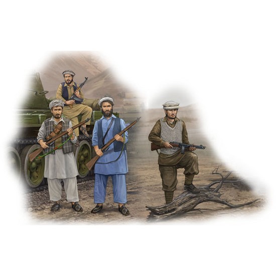 1/35 Afghan Rebels (4 Figures) 1/35 Afghan Rebels (4 Figures)