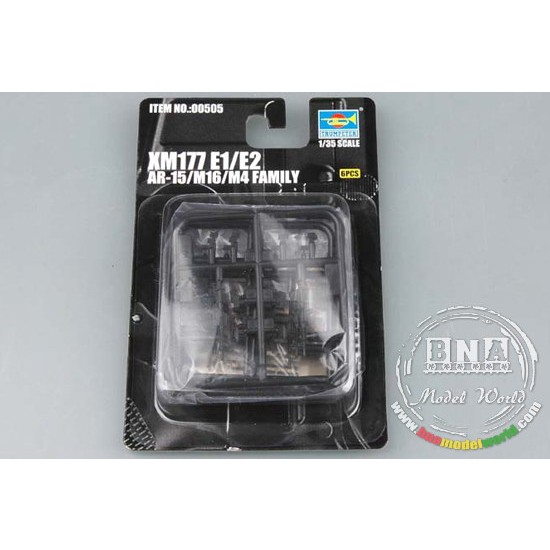 1/35 Weapon Series: AR-15/M16/M4 FAMILY-XM177E1/E2 1/35 Weapon Series: AR-15/M16/M4 FAMILY-XM177E1/E2