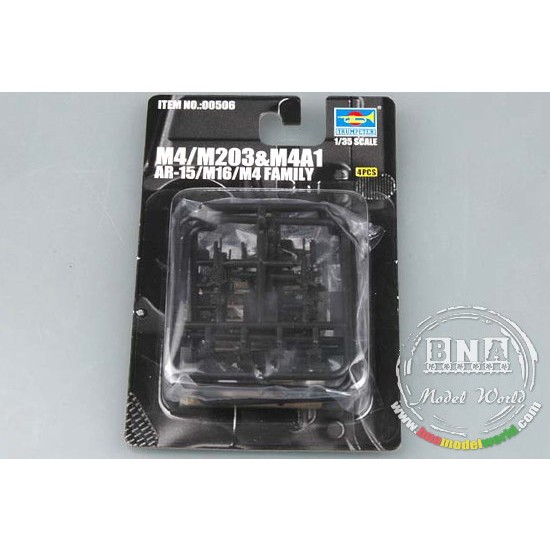 1/35 Weapon Series: AR-15/M16/M4 FAMILY-M4/M203 &M4A1 1/35 Weapon Series: AR-15/M16/M4 FAMILY-M4/M203 &M4A1