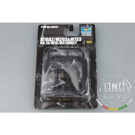1/35 Weapon Series: AR15/M16/M4 Family - M16A2/M203 &M733 1/35 Weapon Series: AR15/M16/M4 Family - M16A2/M203 &M733