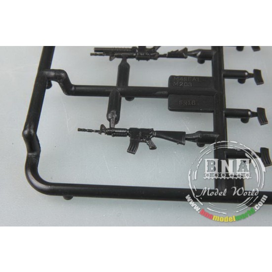 1/35 Weapon Series: AR15/M16/M4 Family - M4R.A.S/M203&SR16 1/35 Weapon Series: AR15/M16/M4 Family - M4R.A.S/M203&SR16