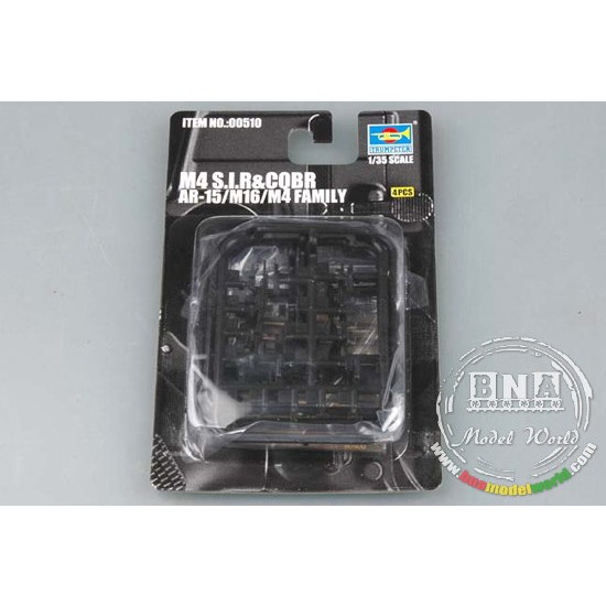 1/35 Weapon Series: AR15/M16/M4 Family - M4S.I.R &CQBR 1/35 Weapon Series: AR15/M16/M4 Family - M4S.I.R &CQBR