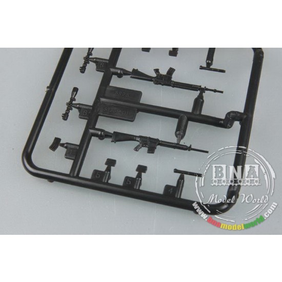 1/35 Weapon Series: AR15/M16/M4 Family - SR25 1/35 Weapon Series: AR15/M16/M4 Family - SR25