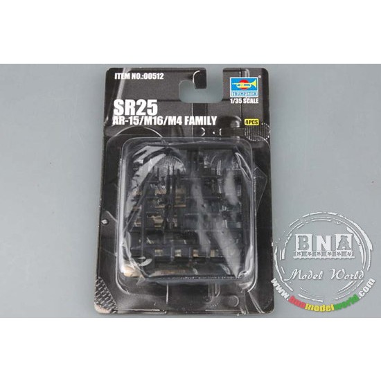 1/35 Weapon Series: AR15/M16/M4 Family - SR25 1/35 Weapon Series: AR15/M16/M4 Family - SR25