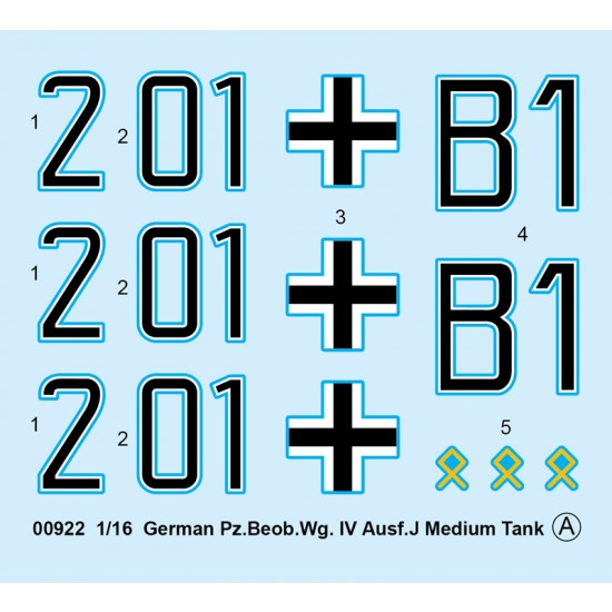 1/16 German Pz.Beob.Wg.IV Ausf.J Medium Tank