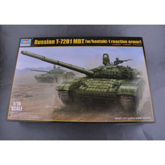 1/16 Russian T-72B/B1 MBT (w/kontakt-1 reactive armour) 1/16 Russian T-72B/B1 MBT (w/kontakt-1 reactive armour)