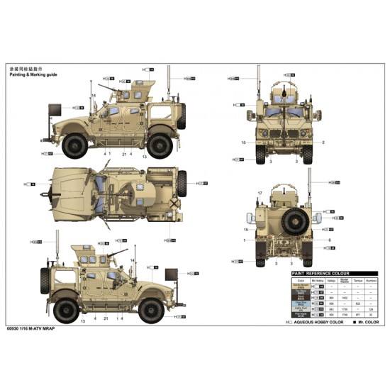 1/16 US M-ATV MRAP 1/16 US M-ATV MRAP
