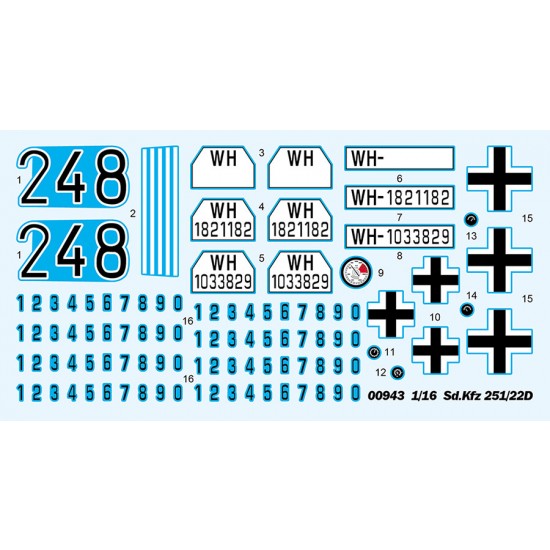 1/16 Sd.Kfz 251/22D Half-track APC 1/16 Sd.Kfz 251/22D Half-track APC