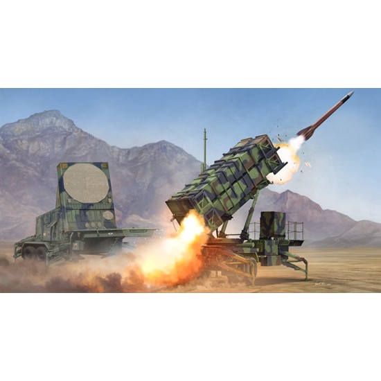 1/35 M901 Launching Station & AN/MPQ-53 Radar Set of MIM-104 Patriot SAM System (PAC-2) 1/35 M901 Launching Station & AN/MPQ-53 Radar Set of MIM-104 Patriot SAM System (PAC-2)