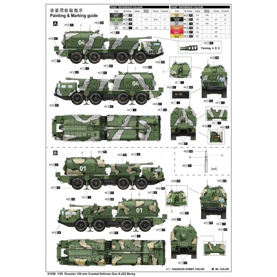 1/35 Russian 130mm Coastal Defense Gun A222 1/35 Russian 130mm Coastal Defense Gun A222