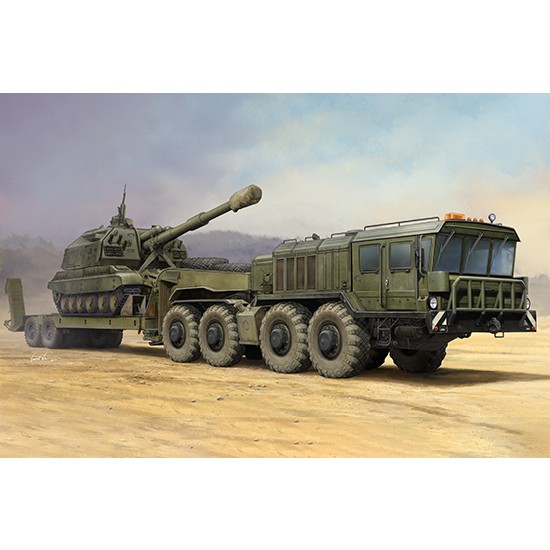 1/35 Russian KZKT-7428 Transporter with KZKT-9101 Semi-Trailer 1/35 Russian KZKT-7428 Transporter with KZKT-9101 Semi-Trailer