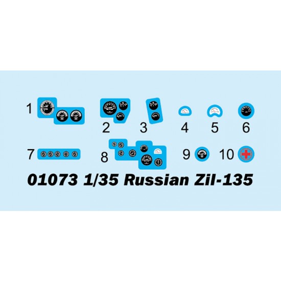 1/35 Russian Zil-135 1/35 Russian Zil-135