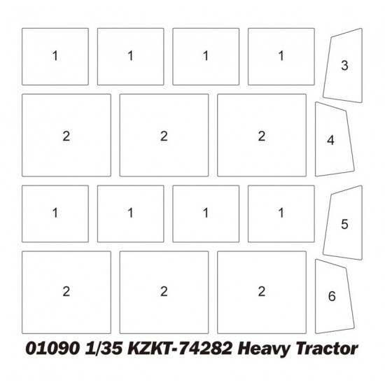 1/35 KZKT-74282 Heavy Tractor 1/35 KZKT-74282 Heavy Tractor