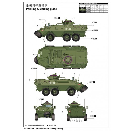 1/35 Canadian AVGP Grizzly (Late) 1/35 Canadian AVGP Grizzly (Late)