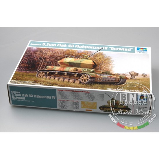 1/35 German 3.7cm Flak 43 Flakpanzer IV Ostwind 1/35 German 3.7cm Flak 43 Flakpanzer IV Ostwind