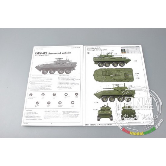 1/35 LAV-A2 8X8 Wheeled Armoured Vehicle 1/35 LAV-A2 8X8 Wheeled Armoured Vehicle