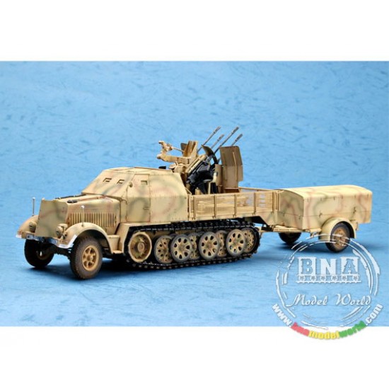 1/35 German 2cm Flakvierling 38 auf Selbstfahrlafette (SdKfz.7/1 Late Version) 1/35 German 2cm Flakvierling 38 auf Selbstfahrlafette (SdKfz.7/1 Late Version)