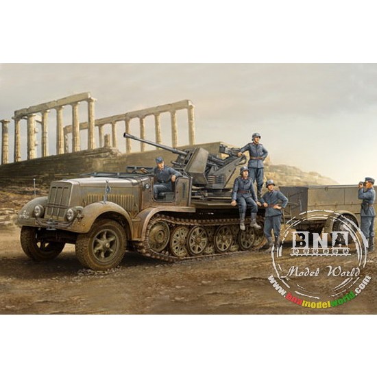 1/35 German 3.7cm Flak 37 auf Selbstfahrlafette (SdKfz.7/2 Early Version) 1/35 German 3.7cm Flak 37 auf Selbstfahrlafette (SdKfz.7/2 Early Version)