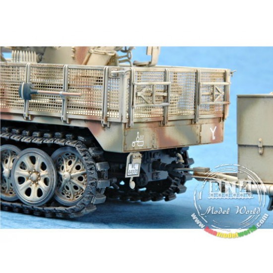 1/35 German 3.7cm Flak 37 auf Selbstfahrlafette (SdKfz.7/2 Early Version) 1/35 German 3.7cm Flak 37 auf Selbstfahrlafette (SdKfz.7/2 Early Version)