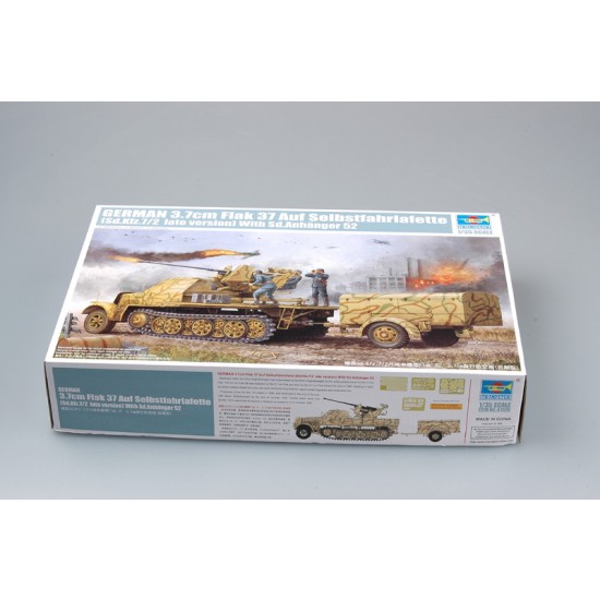 1/35 German Flakvierling 37 Auf Selbstfahrlafette 1/35 German Flakvierling 37 Auf Selbstfahrlafette