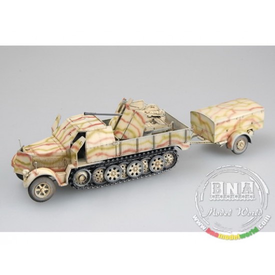 1/35 German 3.7cm Flak 43 auf Selbstfahrlafette (SdKfz.7/2) 1/35 German 3.7cm Flak 43 auf Selbstfahrlafette (SdKfz.7/2)