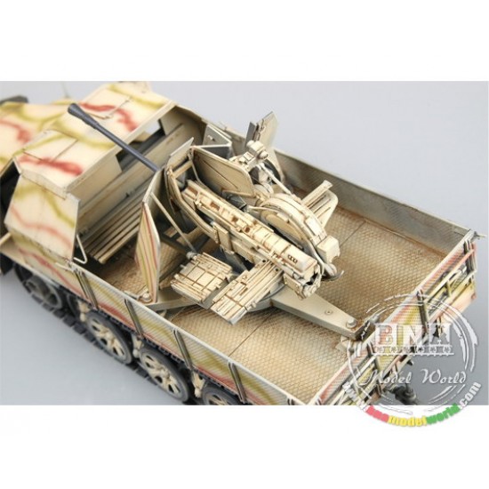1/35 German 3.7cm Flak 43 auf Selbstfahrlafette (SdKfz.7/2) 1/35 German 3.7cm Flak 43 auf Selbstfahrlafette (SdKfz.7/2)