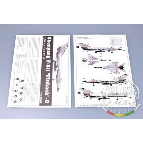 1/72 Shenyang F-8II Finback-B 1/72 Shenyang F-8II Finback-B