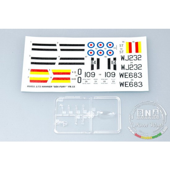 1/72 Hawker Sea Fury FB.11 1/72 Hawker Sea Fury FB.11