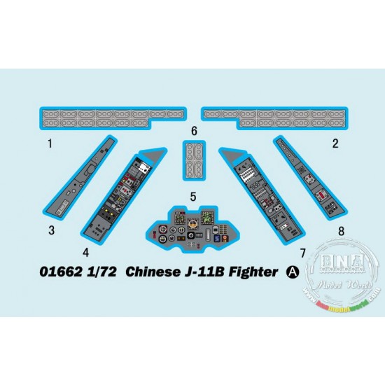 1/72 Chinese J-11B 1/72 Chinese J-11B