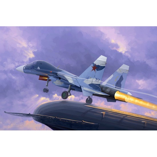 トランペッター 1/72 Su-33UB フランカーD プラモデル ggw725x