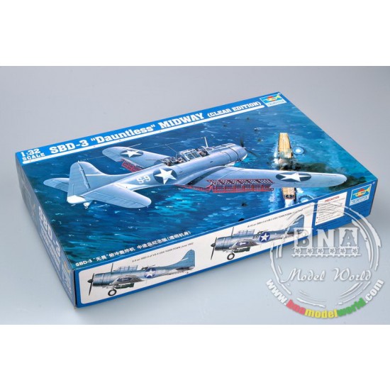 1/32 SBD-3 Dauntless Midway (Clear Edition) 1/32 SBD-3 Dauntless Midway (Clear Edition)