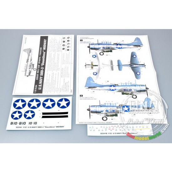 1/32 SBD-3 Dauntless Midway (Clear Edition) 1/32 SBD-3 Dauntless Midway (Clear Edition)