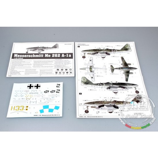 1/32 Messerschmitt Me 262 A-1a Heavy Armament 1/32 Messerschmitt Me 262 A-1a Heavy Armament