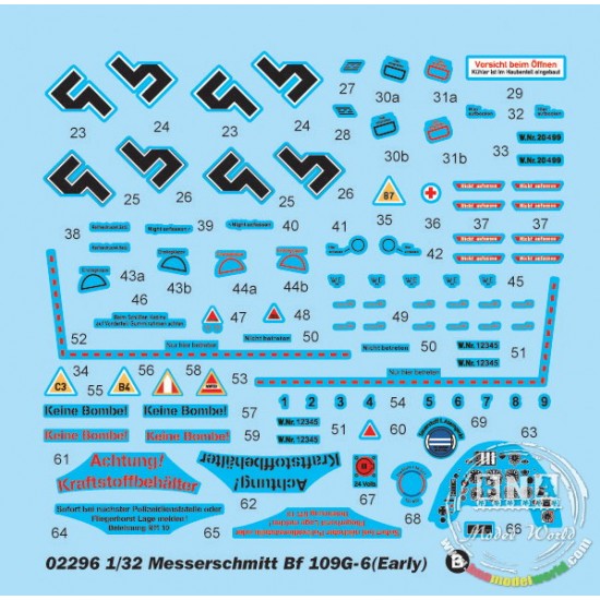1/32 Messerschmitt Bf 109G-6 (Early) 1/32 Messerschmitt Bf 109G-6 (Early)