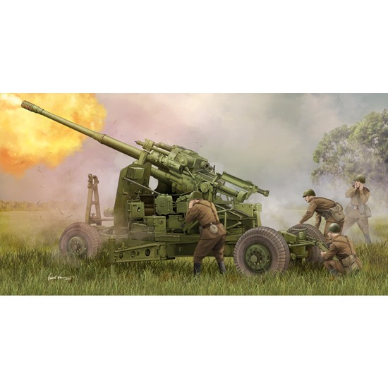 1/35 Soviet 100mm Air Defense Gun KS-19M2 1/35 Soviet 100mm Air Defense Gun KS-19M2