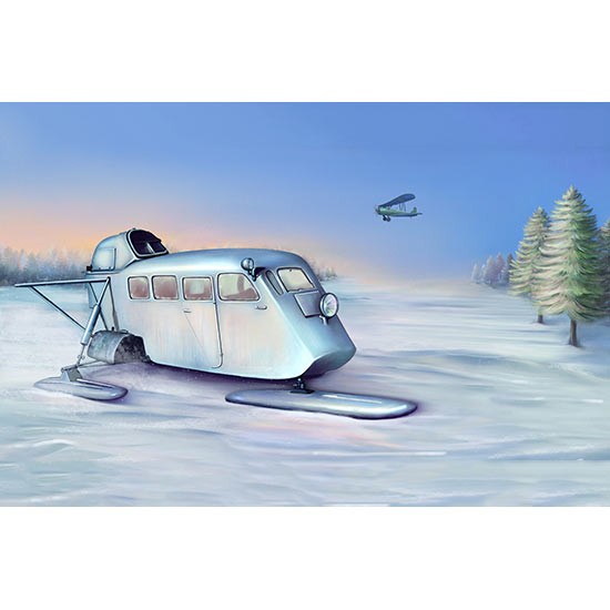 1/35 Soviet Aerosan KM-4 1/35 Soviet Aerosan KM-4