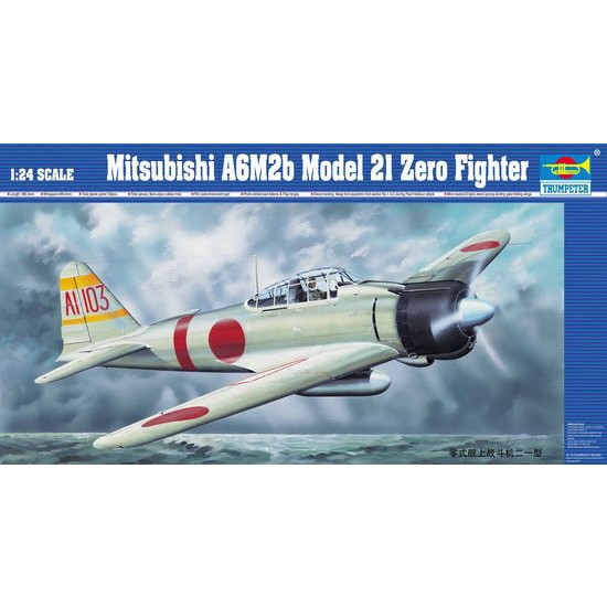 1/24 Mitsubishi A6M2b Model 21 Zero Fighter