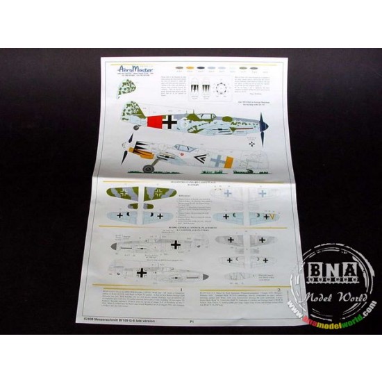 1/24 Messerschmitt Bf109 G-6 late version 1/24 Messerschmitt Bf109 G-6 late version