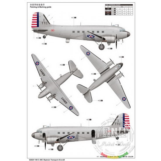 1/48 C-48C Skytrain Transport Aircraft 1/48 C-48C Skytrain Transport Aircraft