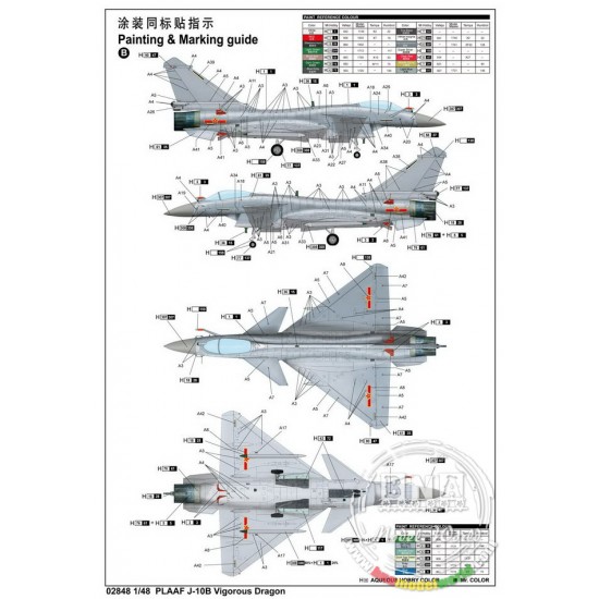 1/48 PLAAF J-10B Vigorous Dragon 1/48 PLAAF J-10B Vigorous Dragon
