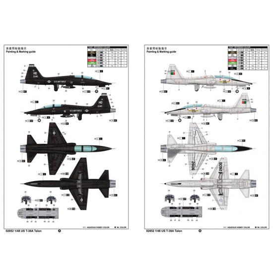 1/48 USAF Northrop T-38A Talon 1/48 USAF Northrop T-38A Talon
