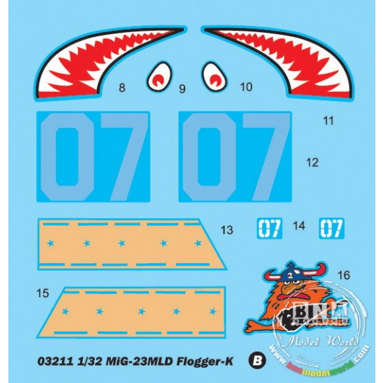 1/32 MiG-23MLD Flogger-K 1/32 MiG-23MLD Flogger-K