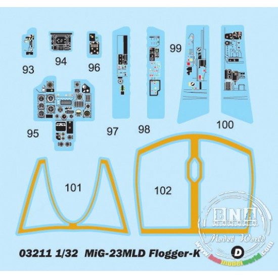 1/32 MiG-23MLD Flogger-K 1/32 MiG-23MLD Flogger-K