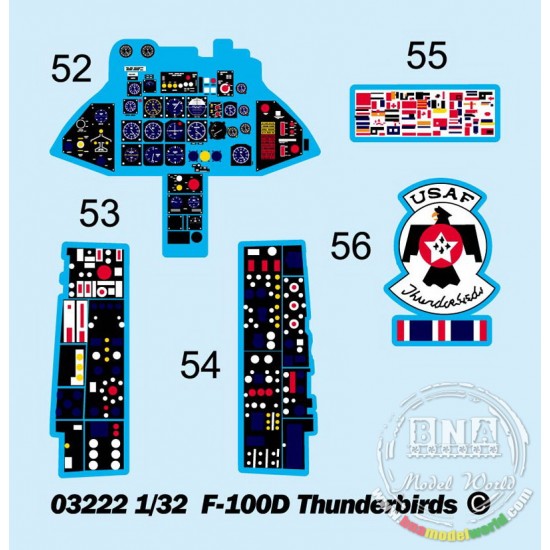 1/32 F-100D Thunderbirds 1/32 F-100D Thunderbirds